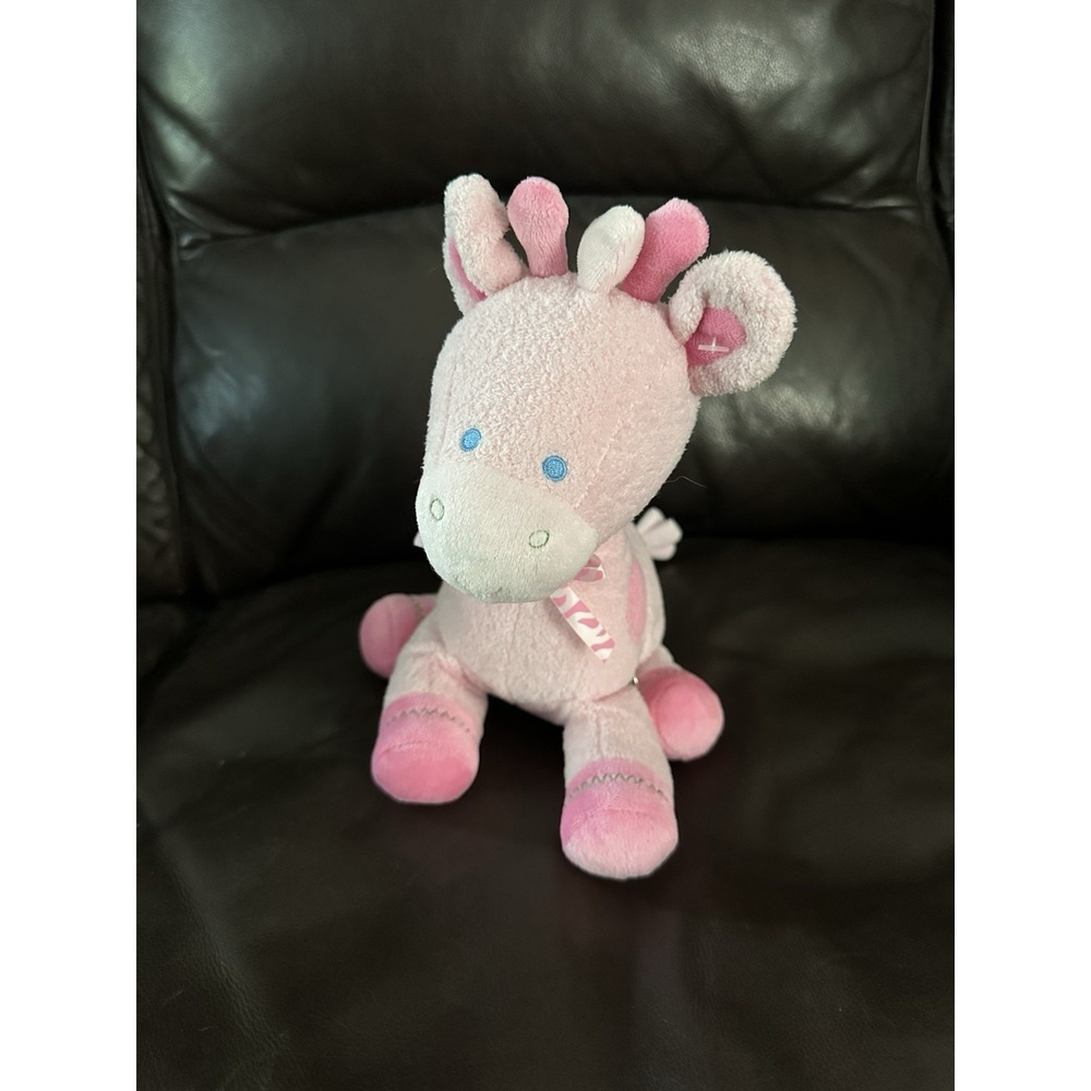 Musical Motion Pink Giraffe Stuffed Plush Koala Baby Brand Toy Plays Lullaby